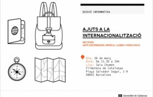 Sessió informativa sobre els ajuts a la Internacionalització del sector de les Arts Escèniques