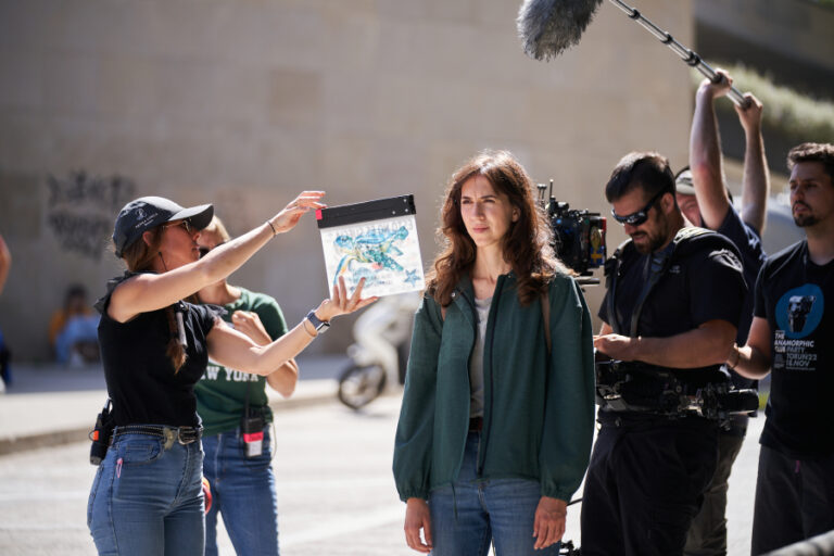 Un moment del rodatge d'Axò no és Suècia © BCN Film Comission