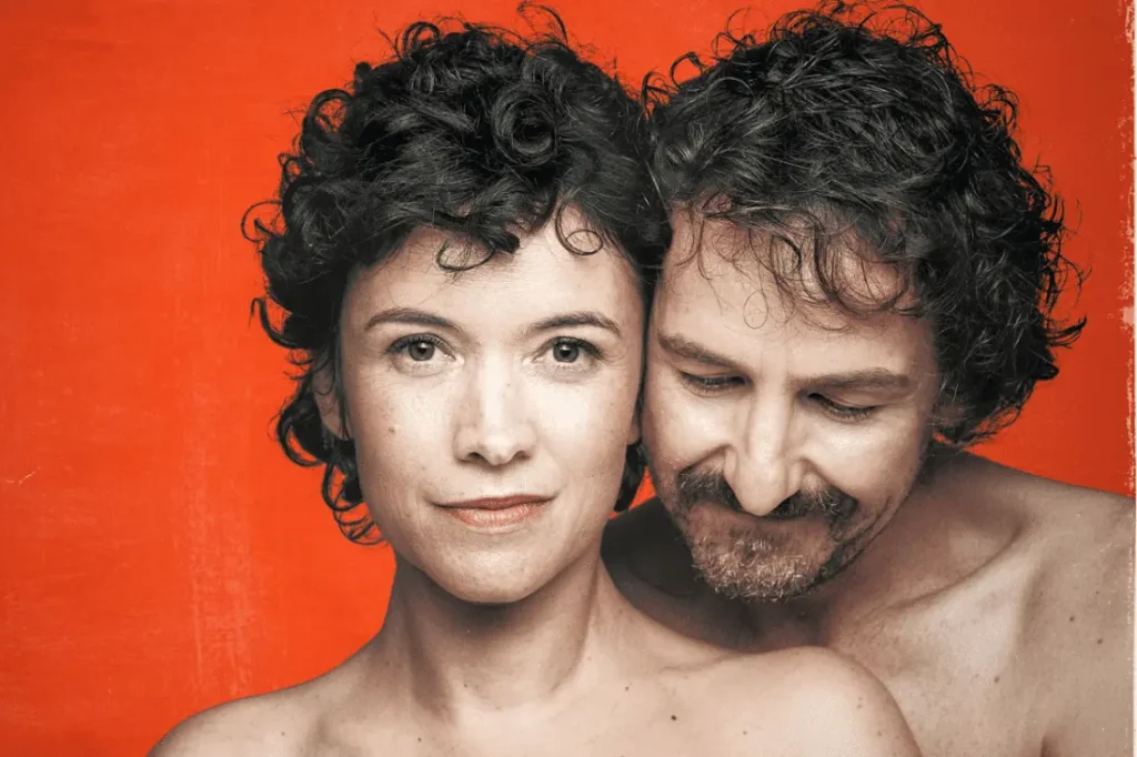 Mar Ulldemolins i Francesc Ferrer a 'Plaer culpable' © Teatre Goya
