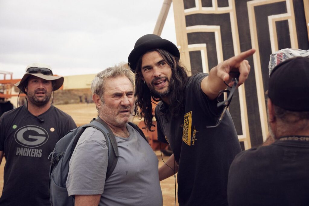 Sergi López i Olivier Laxe a 'Sirat' © Quim Vives 
