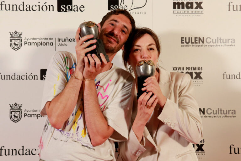 Enric Auquer i Àgata Roca © Gema Sánchez Bonel / ACN