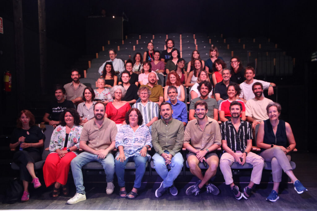 Foto de família de la presentació de la programació de l'Espai Texas © Eli Don