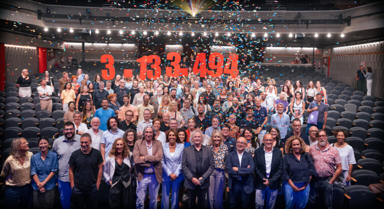 Foto de celebració de les xifres d'ADETCA © Sergi Panizo