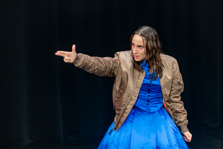 Lua Amat Fernández a 'Reiterat rei tarat', de Jordi Oriol © César Font Barbero