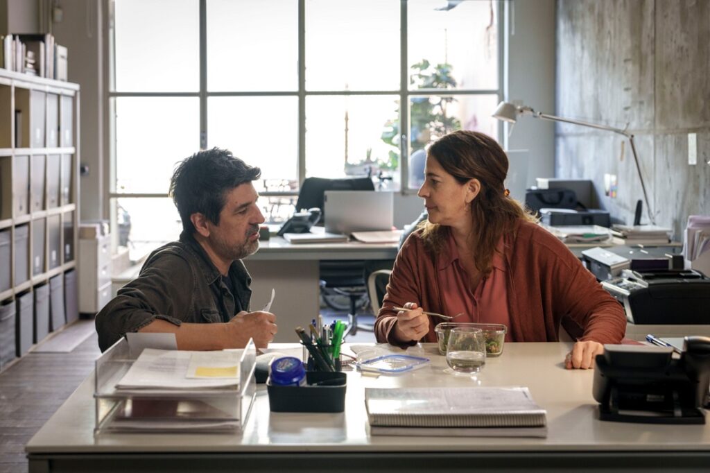Cesc Gay i Nora Navas durant el rodatge © Filmax