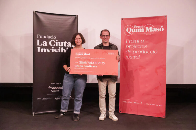 Llàtzer Garcia, guanyador del XIX Premi Quim Masó © Gemma Martz