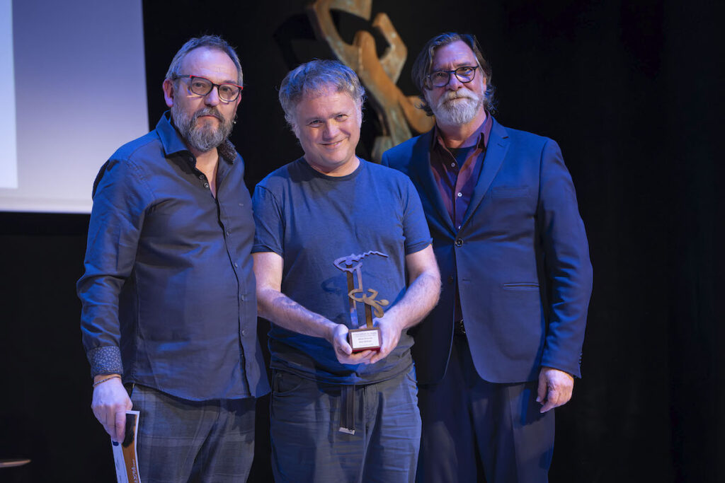 Entrega del guardó a millor direcció © Premi BBVA