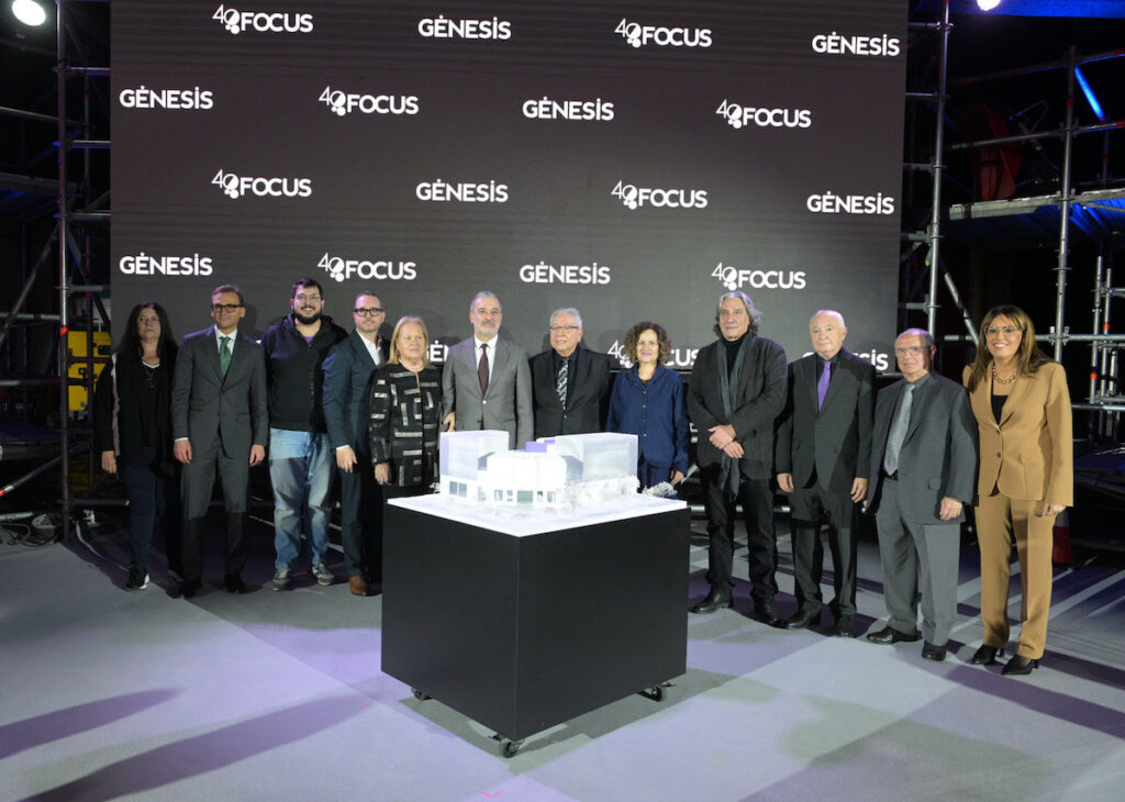 Presentació de la maqueta de Gènesis © Focus