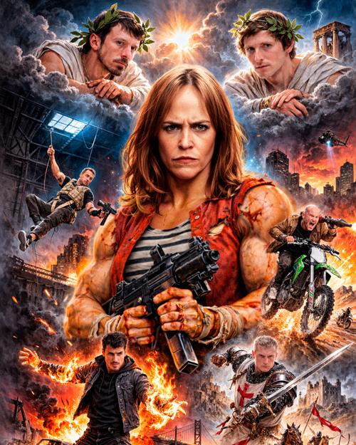 Cartell promocional de 'Els stunmen' 