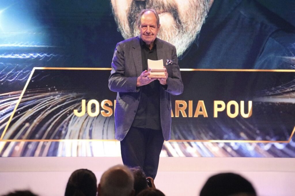 Josep Maria Pou recull el Butaca Honorífic © Albert Segura_ACN