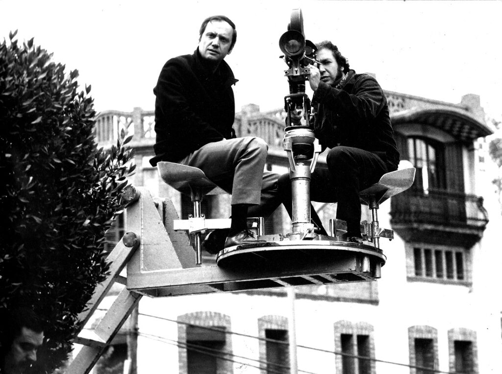 Rodatge de 'Nocturn 29', Pere Portabella i Teo Escamilla (1968) © Films 59