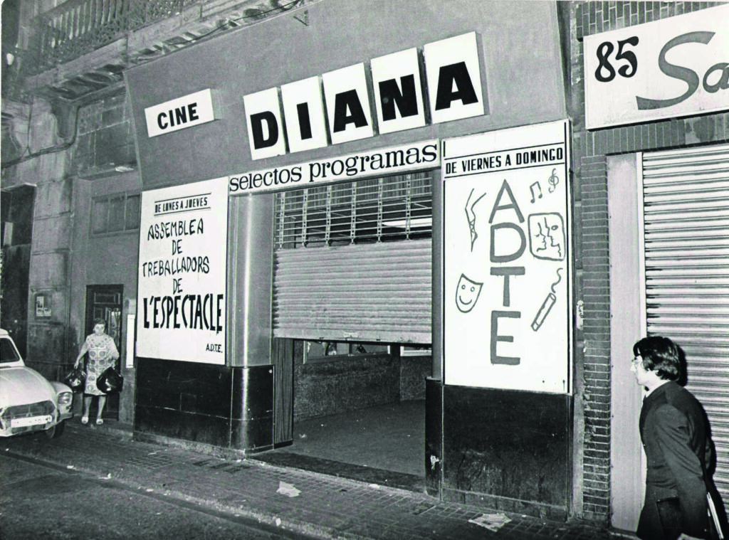 Saló Diana de l'Assemblea de Treballadors de l'Espectacle © Foto Ajuntament de Barcelona