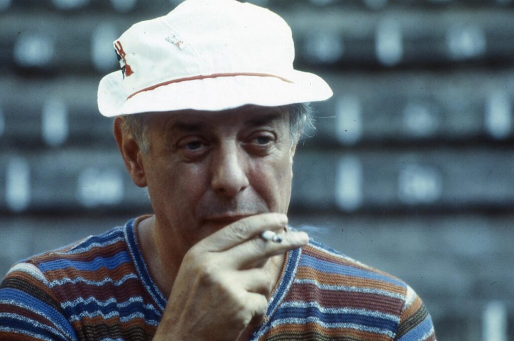 Dario Fo al Grec 1980 © Pilar Aymerich - MAE. Institut del Teatre