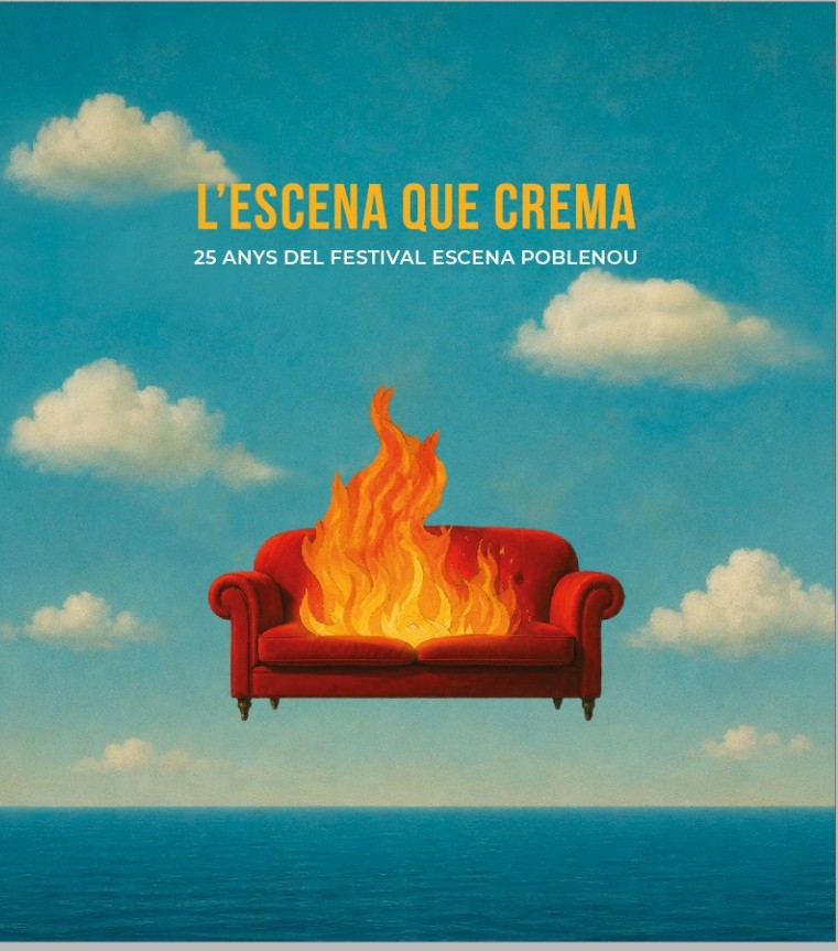 El llibre L'escena que crema és una coedició d'Escena Poblenou, Recomana (com a part del Premi Maria José Ragué 2024 , dins dels Premis de la Crítica) i Arola